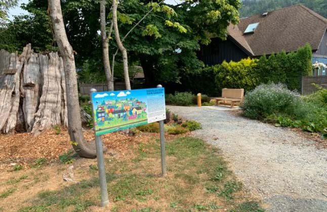 Rain Garden Sign - Micro Grant project