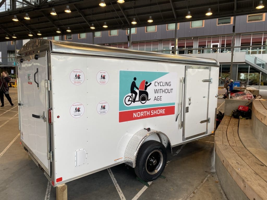 Trailer, funded with a WVF grant
