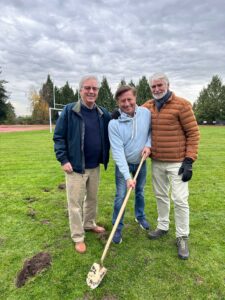 Geoff, Mayor Mark Sager, Gerry